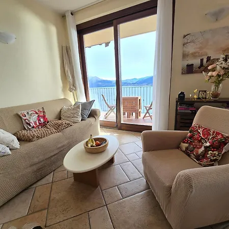 Maggiore - Traumbalkon Mit Seeblick & Pool Und 2 Sz