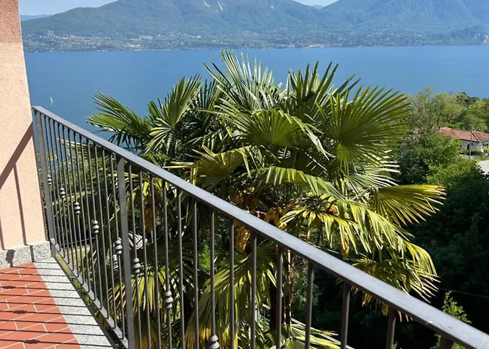 Maggiore - Traumbalkon Mit Seeblick & Pool Und 2 Sz Διαμέρισμα *