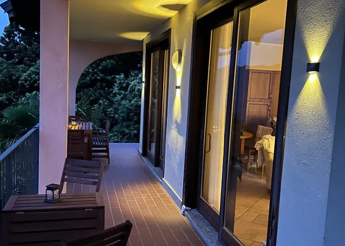 Διαμέρισμα Maggiore - Traumbalkon Mit Seeblick & Pool Und 2 Sz Oggebbio