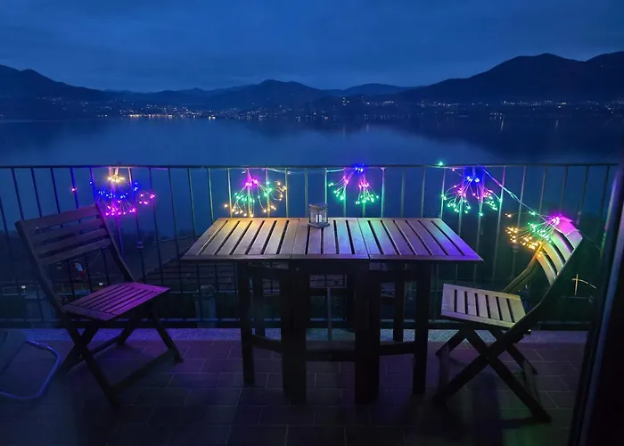 Maggiore - Traumbalkon Mit Seeblick & Pool Und 2 Sz Διαμέρισμα *