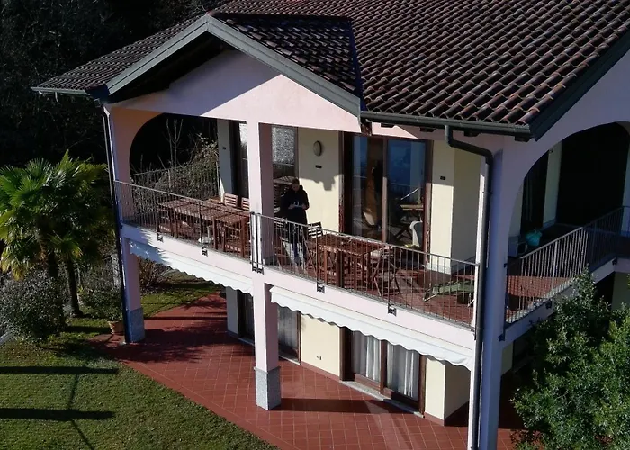 Maggiore - Traumbalkon Mit Seeblick & Pool Und 2 Sz Διαμέρισμα